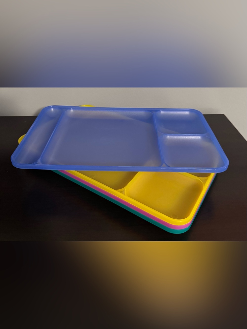 Tupperware Colorful Tray Set - Picture 2 of 3
